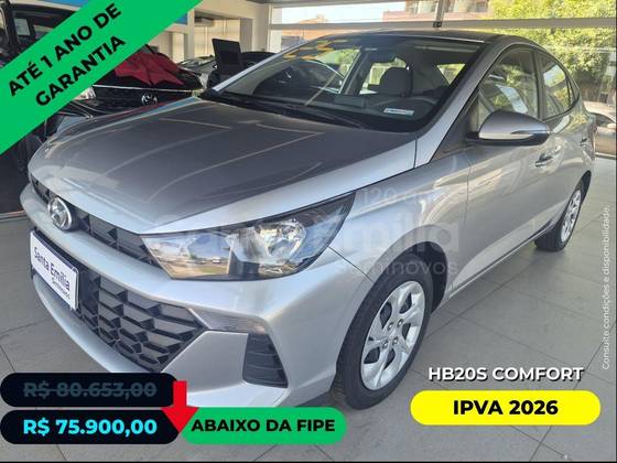 HYUNDAI HB20S 1.0 12V FLEX COMFORT PLUS MANUAL